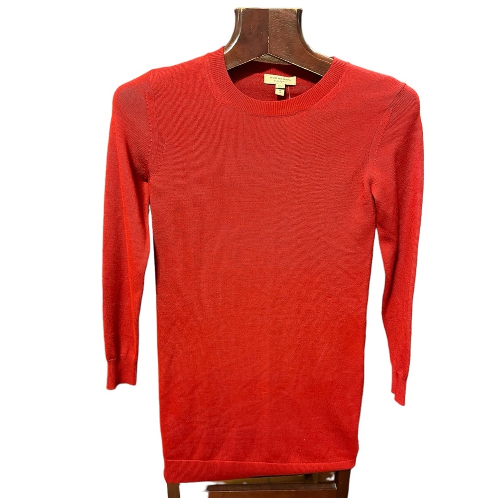 Burberry fine merino wool authentic dress size XS in like new condition